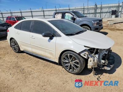 Czwarte zdjęcie samochodu z boku: 2022 TOYOTA COROLLA SE VIN:5YFB4MBE5NP125327 - miniatura