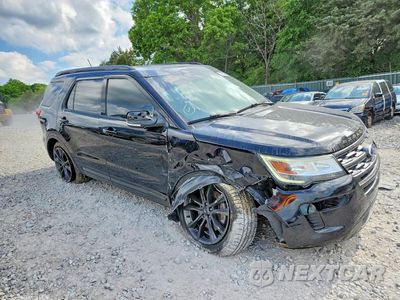 Czwarte zdjęcie samochodu z boku: 2018 FORD EXPLORER XLT VIN:1FM5K7D87JGA02471 - miniatura