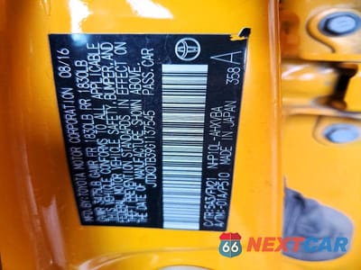 Zdjęcie 13 z 13 samochodu: 2016 TOYOTA PRIUS VIN:JTDKDTB39G1137545 - miniatura