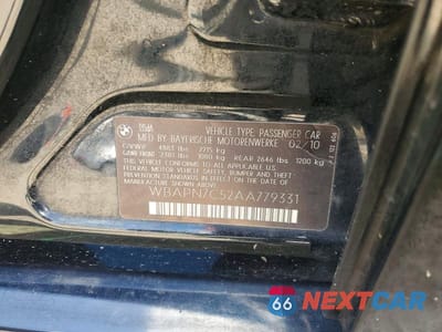Zdjęcie 12 z 12 samochodu: 2010 BMW 335 D VIN:WBAPN7C52AA779331 - miniatura