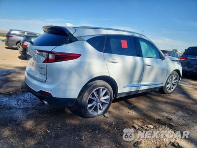Trzecie zdjęcie samochodu z tyłu: 2020 ACURA RDX TECHNOLOGY VIN:5J8TC2H52LL039886 - miniatura