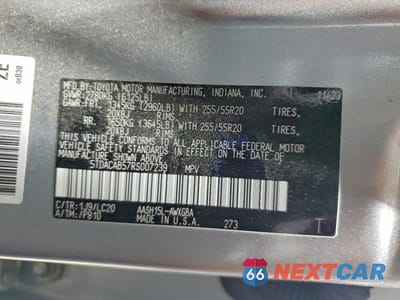 Zdjęcie 14 z 14 samochodu: 2024 TOYOTA GRAND HIGHLANDER HYBRID LIMITED VIN:5TDACAB57RS007239 - miniatura