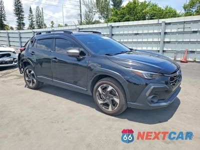 Czwarte zdjęcie samochodu z boku: 2024 SUBARU CROSSTREK LIMITED VIN:4S4GUHM67R3704140 - miniatura
