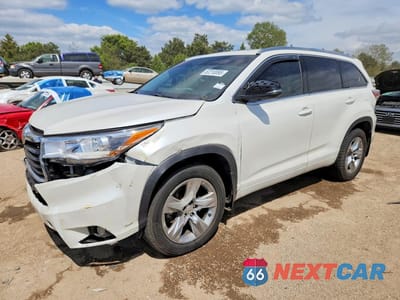 2015 TOYOTA HIGHLANDER HYBRID LIMITED PLATINUM 5TDDCRFH3FS008786 - główne zdjęcie licytacji z USA - miniatura