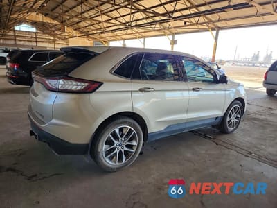 Trzecie zdjęcie samochodu z tyłu: 2017 FORD EDGE TITANIUM VIN:2FMPK4K96HBC55334 - miniatura