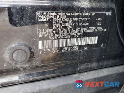 Zdjęcie 12 z 12 samochodu: 2025 TOYOTA RAV4 LE VIN:2T3G1RFVXSW532888 - miniatura