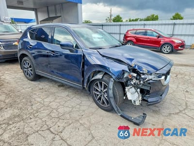 Czwarte zdjęcie samochodu z boku: 2018 MAZDA CX-5 GRAND TOURING VIN:JM3KFBDM2J0365224 - miniatura