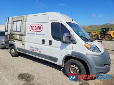 Czwarte zdjęcie samochodu z boku: 2015 RAM PROMASTER 2500 DELIVERY VAN VIN:3C6TRVDG1FE512798 - miniatura