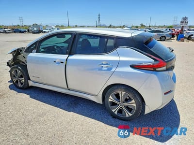 Drugie zdjęcie samochodu z przodu: 2019 NISSAN LEAF SV PLUS VIN:1N4BZ1CP8KC318419 - miniatura