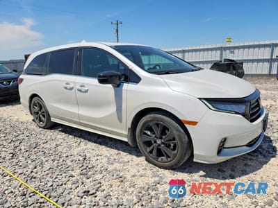 Czwarte zdjęcie samochodu z boku: 2024 HONDA ODYSSEY SPORT VIN:5FNRL6H74RB003050 - miniatura