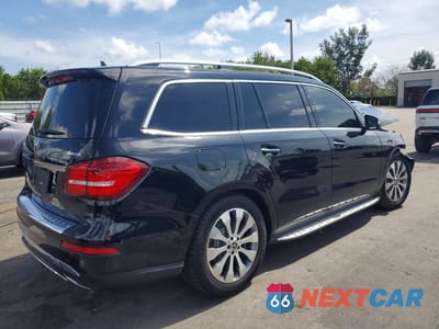 Trzecie zdjęcie samochodu z tyłu: 2017 MERCEDES-BENZ GLS 450 4MATIC VIN:4JGDF6EE1HA964339 - miniatura