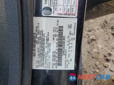 Zdjęcie 12 z 12 samochodu: 2012 LINCOLN MKZ VIN:3LNHL2JCXCR812825 - miniatura