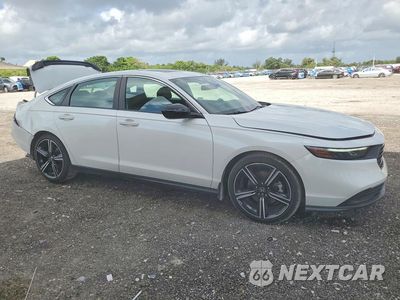 Czwarte zdjęcie samochodu z boku: 2024 HONDA ACCORD HYBRID SPORT VIN:1HGCY2F57RA022347 - miniatura