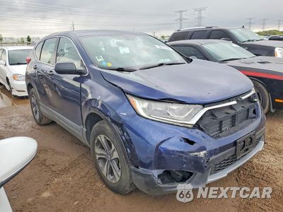 Czwarte zdjęcie samochodu z boku: 2019 HONDA CR-V LX VIN:2HKRW6H3XKH202826 - miniatura