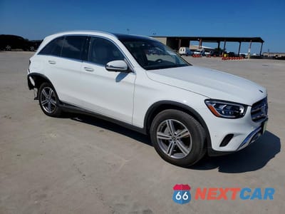Czwarte zdjęcie samochodu z boku: 2021 MERCEDES-BENZ GLC 300 VIN:W1N0G8DB3MF891225 - miniatura