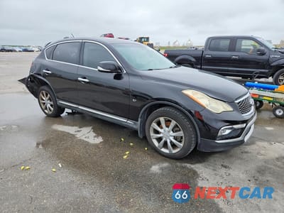 Czwarte zdjęcie samochodu z boku: 2017 INFINITI QX50 BASE VIN:JN1BJ0RP3HM381775 - miniatura