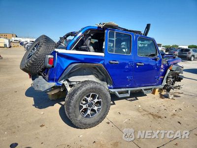 Trzecie zdjęcie samochodu z tyłu: 2018 JEEP WRANGLER UNLIMITED RUBICON VIN:1C4HJXFG2JW293671 - miniatura