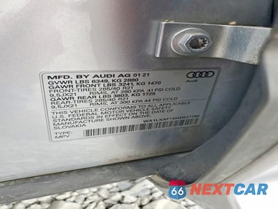 Zdjęcie 13 z 13 samochodu: 2021 AUDI Q7 PREMIUM PLUS VIN:WA1LXAF73MD027785 - miniatura