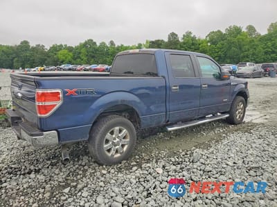 Trzecie zdjęcie samochodu z tyłu: 2013 FORD F150 SUPERCREW VIN:1FTFW1ET9DFD20437 - miniatura
