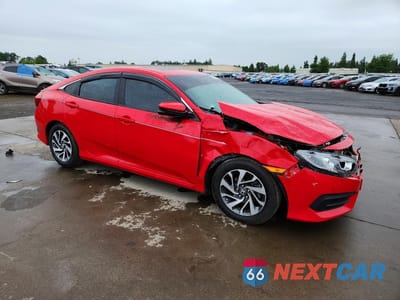 Czwarte zdjęcie samochodu z boku: 2016 HONDA CIVIC EX VIN:2HGFC2F72GH545772 - miniatura