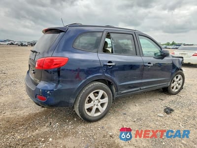 Trzecie zdjęcie samochodu z tyłu: 2009 HYUNDAI SANTA FE LIMITED VIN:5NMSH13E89H301823 - miniatura