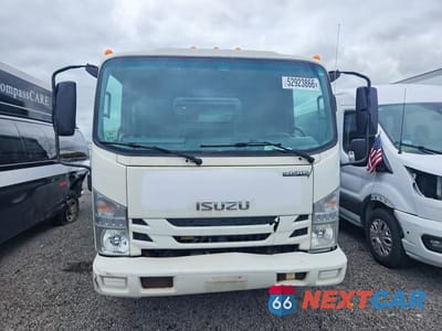 Piąte zdjęcie samochodu w środku: 2017 ISUZU NPR HD REFUSE TRUCK VIN:54DC4W1B6HS800043 - miniatura