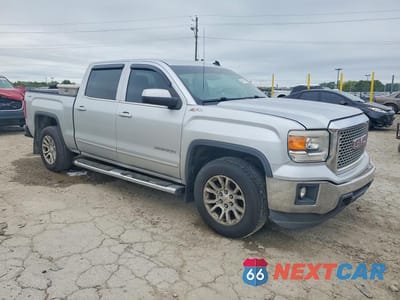 Czwarte zdjęcie samochodu z boku: 2014 GMC SIERRA C1500 SLE VIN:3GTP1UEC7EG306623 - miniatura