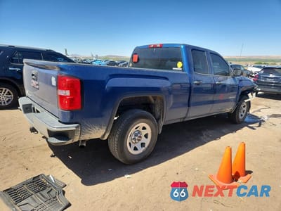 Trzecie zdjęcie samochodu z tyłu: 2016 GMC SIERRA K1500 VIN:1GTV2LEH5GZ349824 - miniatura