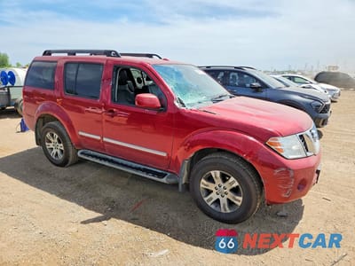 Czwarte zdjęcie samochodu z boku: 2012 NISSAN PATHFINDER S VIN:5N1AR1NB2CC608286 - miniatura