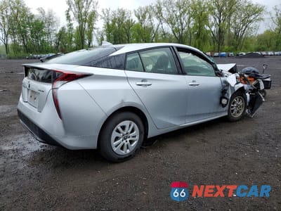 Trzecie zdjęcie samochodu z tyłu: 2017 TOYOTA PRIUS TWO VIN:JTDKBRFU6H3034617 - miniatura