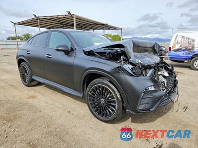 Czwarte zdjęcie samochodu z boku: 2024 MERCEDES-BENZ GLC COUPE 300 4MATIC VIN:W1NKJ4HB8RF180169 - miniatura