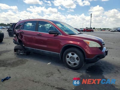Czwarte zdjęcie samochodu z boku: 2008 HONDA CR-V LX VIN:5J6RE48368L032454 - miniatura