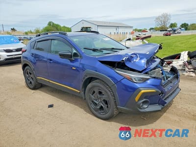 Czwarte zdjęcie samochodu z boku: 2024 SUBARU CROSSTREK SPORT VIN:4S4GUHF65R3708183 - miniatura
