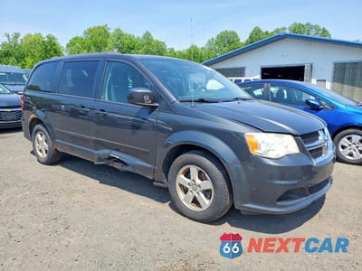 Czwarte zdjęcie samochodu z boku: 2012 DODGE GRAND CARAVAN SXT VIN:2C4RDGCG9CR402879 - miniatura