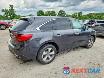 Trzecie zdjęcie samochodu z tyłu: 2016 ACURA MDX VIN:5FRYD4H27GB014010 - miniatura