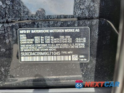Zdjęcie 12 z 12 samochodu: 2021 BMW X5 SDRIVE 40I VIN:5UXCR4C09M9G71045 - miniatura