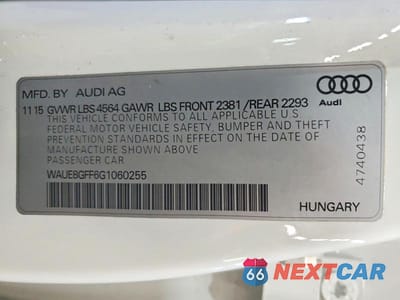 Zdjęcie 13 z 13 samochodu: 2016 AUDI A3 PREMIUM PLUS VIN:WAUE8GFF6G1060255 - miniatura