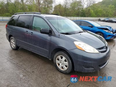 Czwarte zdjęcie samochodu z boku: 2009 TOYOTA SIENNA LE 7-PASSENGER VIN:5TDZK23C19S269718 - miniatura