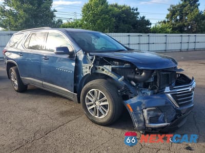 Czwarte zdjęcie samochodu z boku: 2023 CHEVROLET TRAVERSE LT VIN:1GNERGKW3PJ302075 - miniatura
