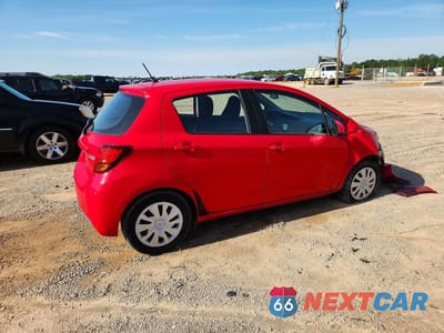 Trzecie zdjęcie samochodu z tyłu: 2016 TOYOTA YARIS 5-DOOR L VIN:VNKKTUD37GA069310 - miniatura