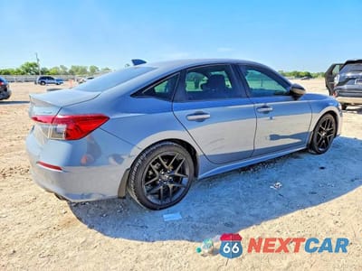 Trzecie zdjęcie samochodu z tyłu: 2022 HONDA CIVIC SPORT VIN:2HGFE2F58NH501264 - miniatura