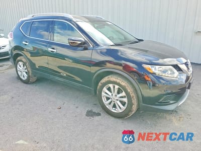 Czwarte zdjęcie samochodu z boku: 2014 NISSAN ROGUE SV VIN:5N1AT2MT1EC840432 - miniatura