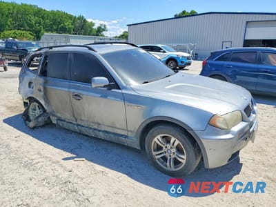Czwarte zdjęcie samochodu z boku: 2006 BMW X3 3.0I VIN:WBXPA93436WG74380 - miniatura
