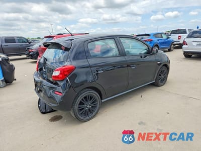 Trzecie zdjęcie samochodu z tyłu: 2020 MITSUBISHI MIRAGE LE VIN:ML32A5HJ5LH002173 - miniatura