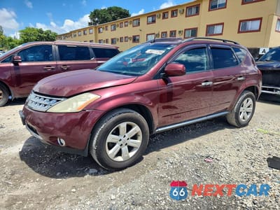 2006 NISSAN MURANO S JN8AZ08W76W505028 - główne zdjęcie licytacji z USA - miniatura