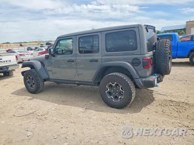 Drugie zdjęcie samochodu z przodu: 2021 JEEP WRANGLER UNLIMITED RUBICON 4XE VIN:1C4JJXR67MW858019 - miniatura