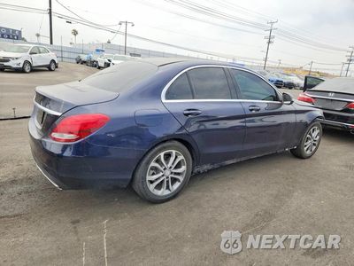 Trzecie zdjęcie samochodu z tyłu: 2017 MERCEDES-BENZ C 300 VIN:55SWF4JBXHU186917 - miniatura