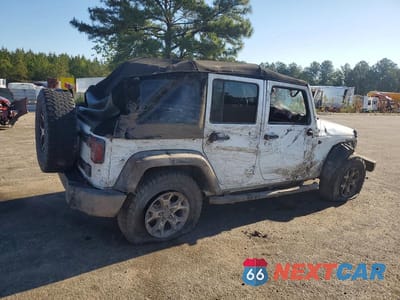Trzecie zdjęcie samochodu z tyłu: 2018 JEEP WRANGLER UNLIMITED SPORT VIN:1C4BJWDG4JL860113 - miniatura