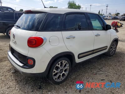 Trzecie zdjęcie samochodu z tyłu: 2014 FIAT 500L TREKKING VIN:ZFBCFADH0EZ018523 - miniatura