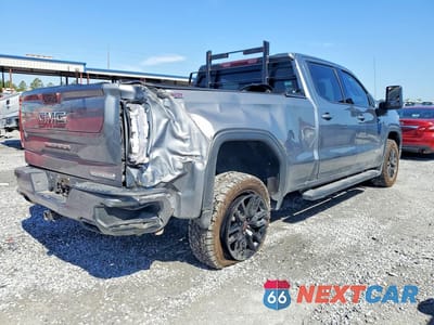 Trzecie zdjęcie samochodu z tyłu: 2022 GMC SIERRA LIMITED K1500 ELEVATION VIN:1GTU9CED4NZ101694 - miniatura